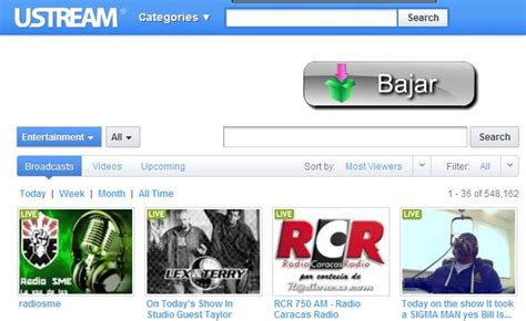 www ustream tv channel|United Streaming TV.